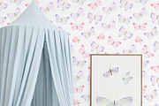 Watercolor Butterfly collection, an Object Illustration by ArtMaslyana (Thumbnail 5 of 9)