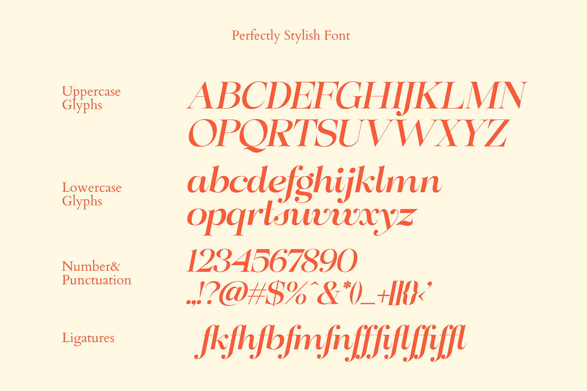 Perfectly Stylish, a Serif Font by zeenesia (Photo 18 of 18)