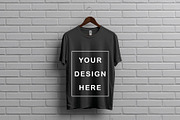 T-Shirt Mockup - Dark Gray Edition, a Shirt Mockup by ForhadGFX (Thumbnail 10 of 12)