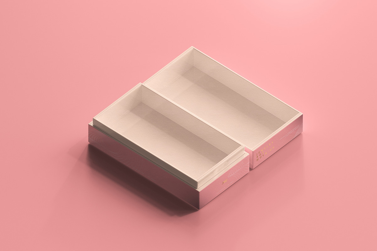 Jewelry or Gift Box Mockups, a Pens & Pencil Mockup by pmvch (Photo 3 of 32)