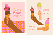 Best Ice Cream in Town, a Food Illustration by Annakniaz (Thumbnail 6 of 13)