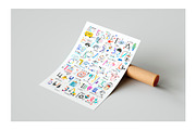 Fun russian alphabet, a Decorative Illustration by Lera Efremova (Thumbnail 3 of 5)