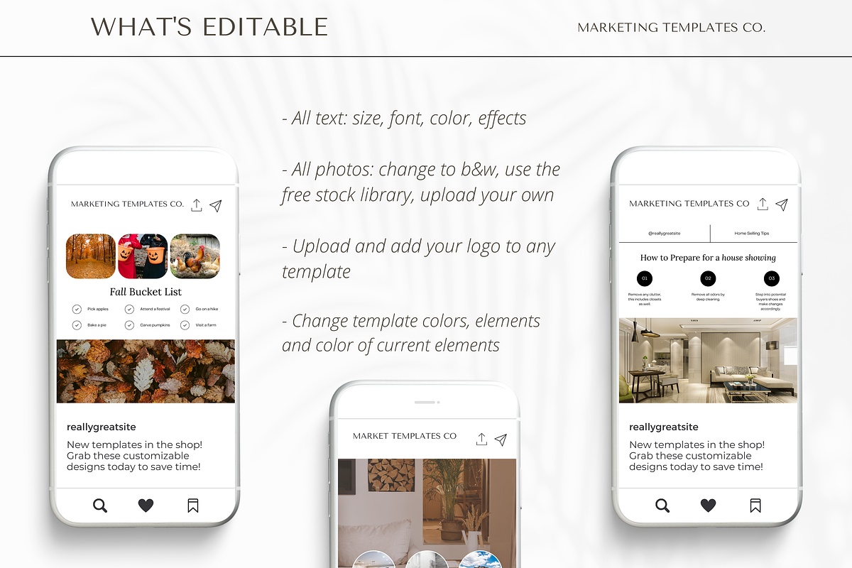 October Real Estate Instagram Posts, a Social Media Template by Marketing Templates Co. (Photo 9 of 9)
