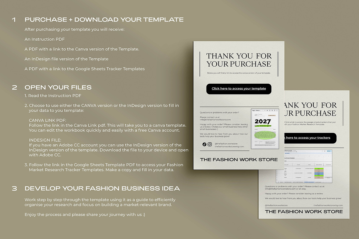 Fashion Market Research Template preview 7