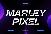 CS Marley Pixel, a Sans Serif Font by Craft Supply Co. (Thumbnail 1 of 8)
