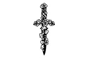 Ornamental Dagger Silhouette Bundle, an Object Illustration by Gaye Art (Thumbnail 16 of 31)