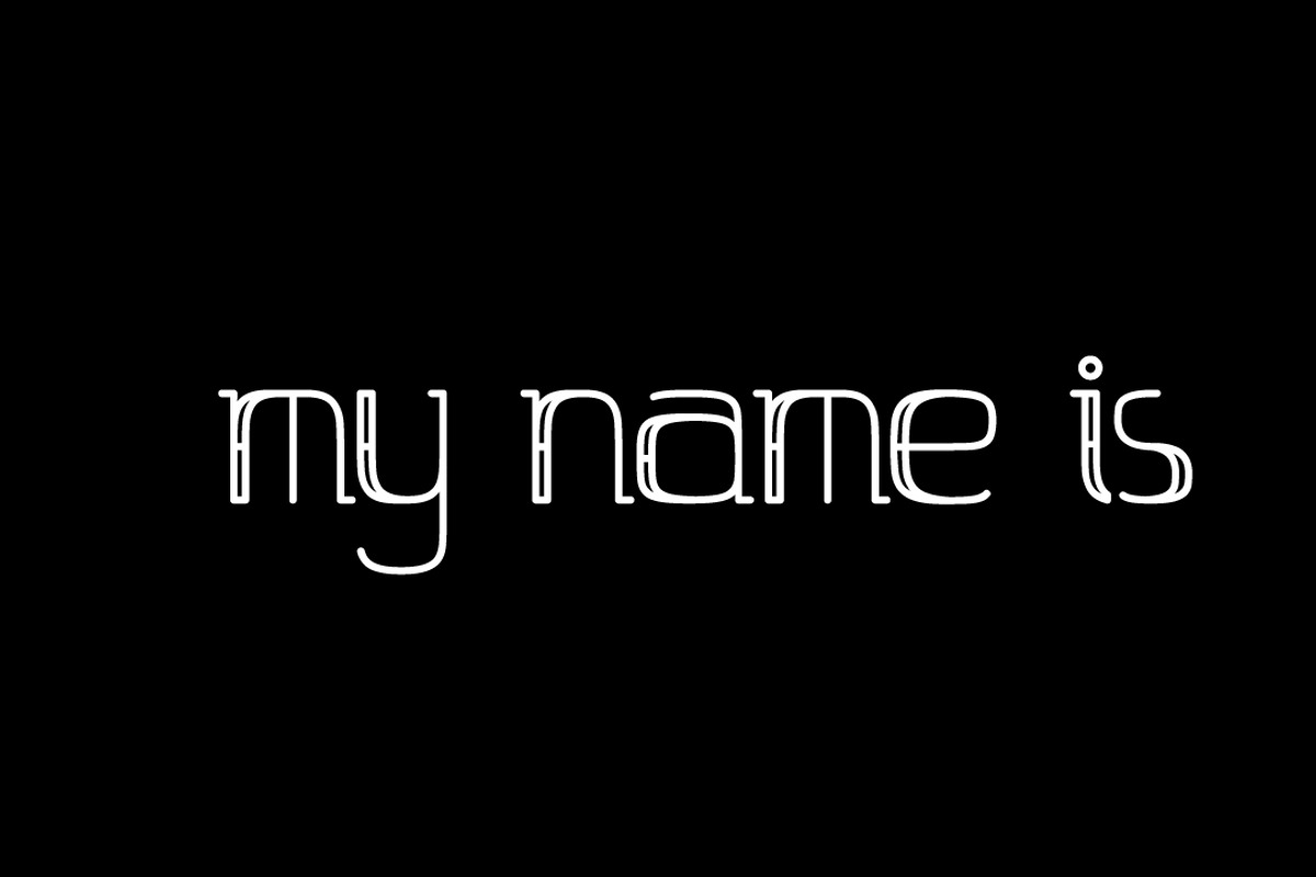 Halfstripe font preview 2