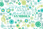 Anna Mae Symbols Elements Dingbats, a Symbol Font by shawnanonna (Thumbnail 1 of 2)