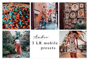 AMBER LIGHTROOM MOBILE PRESET