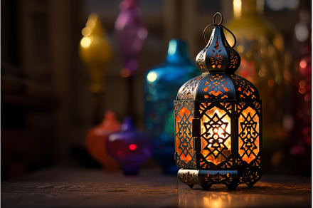 Joyous Ramadan holiday. Moroccan, a Holiday Photo by Ylivdesign