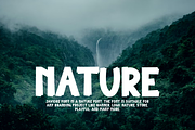 Javiore - Nature Font, a Sans Serif Font by QR Design Studio (Thumbnail 6 of 7)