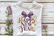 Happy New Year Crochet PNG, an Illustration by CraftArtStudio (Thumbnail 2 of 4)