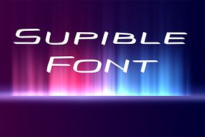 Supible Font