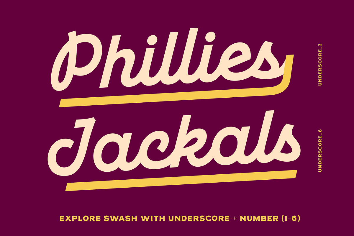 TNSC Phillso - Monoline Script, a Script Font by The Native Saint Club (Photo 7 of 14)