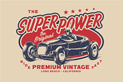 Hotrod Retropack Retro Font Pack, a Sans Serif Font by Letterhend Studio (Thumbnail 4 of 10)