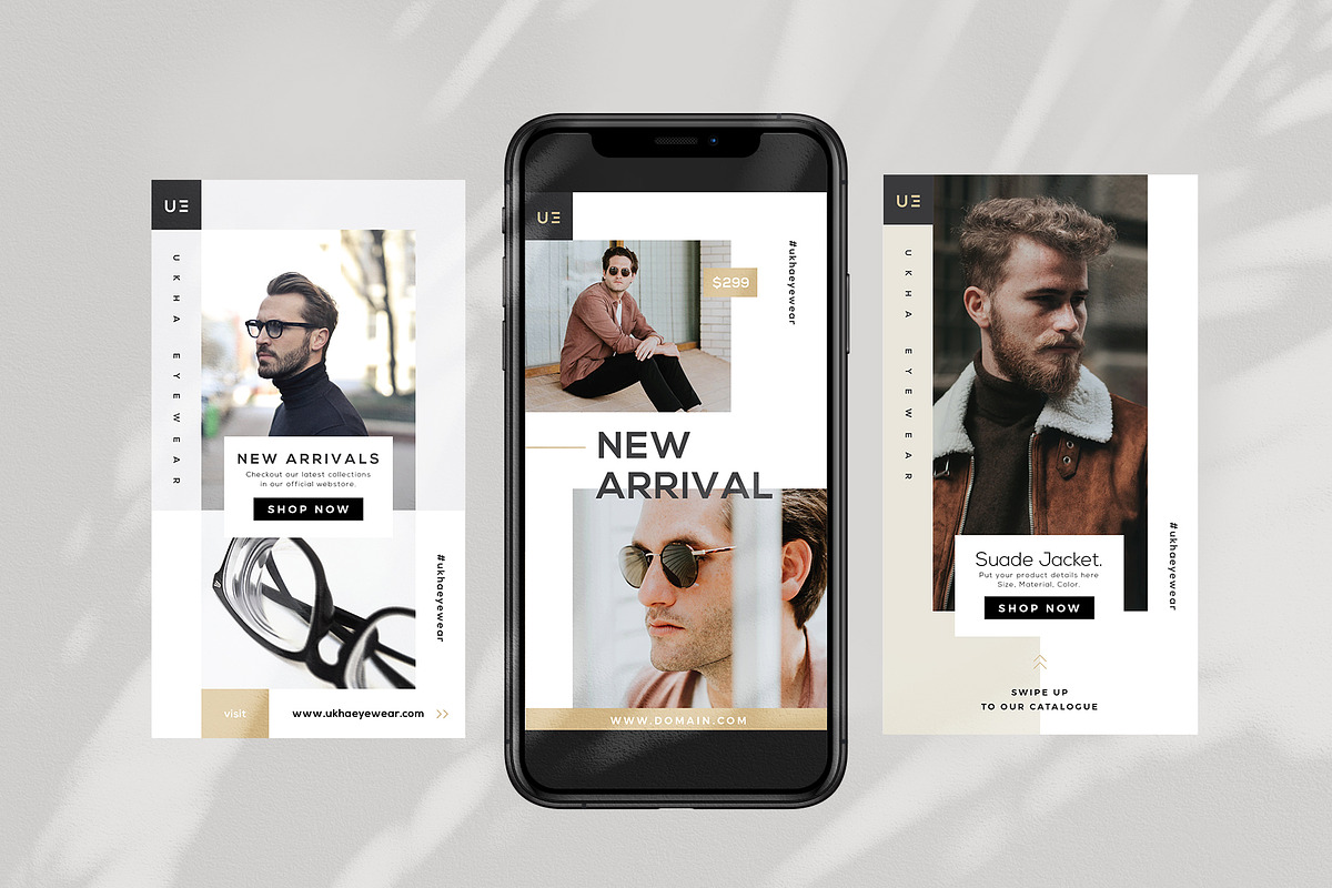 Fashion Instagram Stories, a Social Media Template by rubirubiko (Photo 5 of 6)