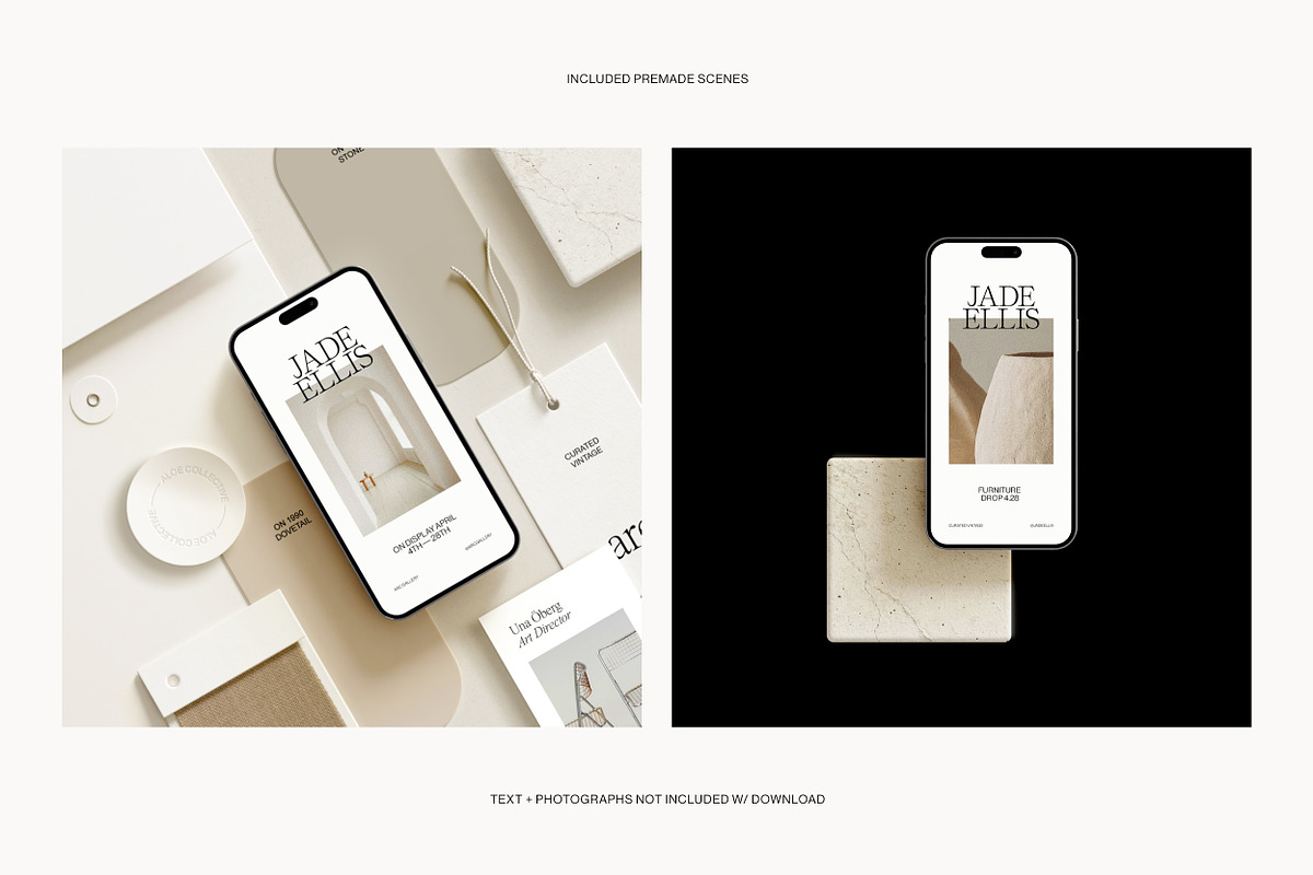 Moodboard + Device Mockup Kit, an Advertising Mockup by October November (Photo 4 of 15)