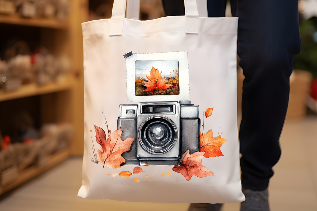 80S Retro Autumn Clipart, an Illustration by Rose Art (Photo 5 of 7)