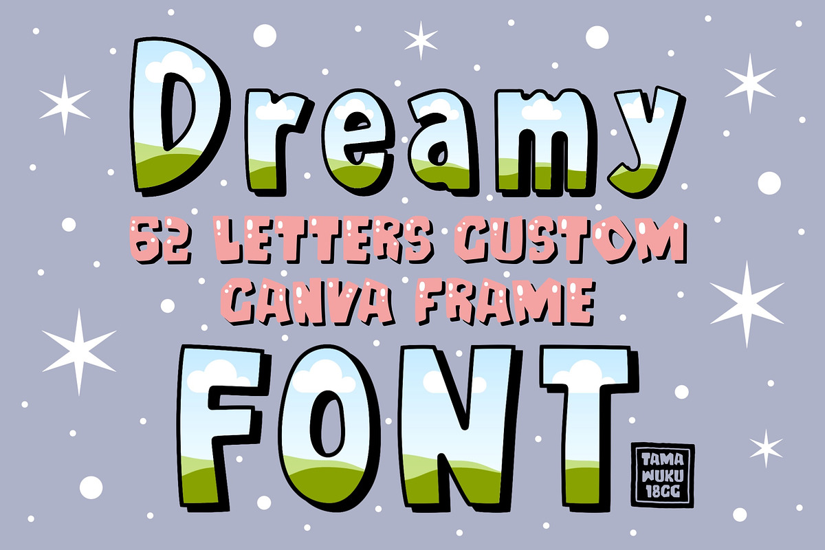 Dreamy Font Custom Canva Frames, a Device Mockup by DREAMs Soul G. (Photo 1 of 4)