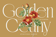 Golften – Art Noveau Serif, a Serif Font by Craft Supply Co. (Thumbnail 2 of 8)