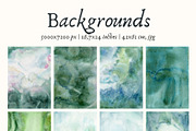 Ocean watercolor textures background, a Texture Graphic by Yuliya Derbisheva (Thumbnail 6 of 12)