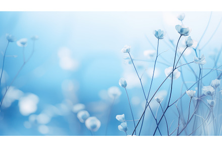 light blurry blue outdoor background, an Abstract Photo by pikepicture