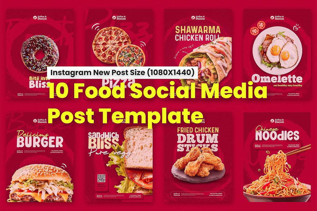 Social Media Post Design Template, a Graphic by Designs By Sachin (Photo 1 of 5)