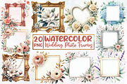Wedding Photo Frames Clipart, an Illustration by Designworld (Thumbnail 1 of 6)