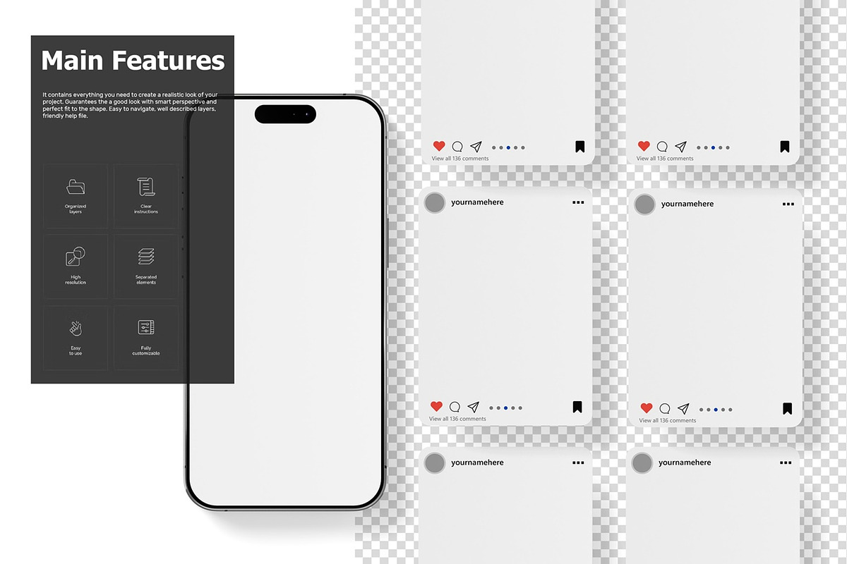 Social Media Mockup, a Device Mockup by Sweetdady (Photo 5 of 5)