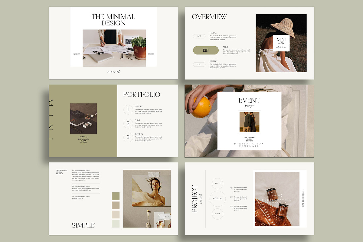 Minimal Simple Design Template, a Presentation Template by SparkPro (Photo 10 of 15)