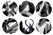 Hand Drawn Black&White Backgrounds, a Texture Illustration by Anny (Thumbnail 4 of 12)