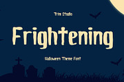 Frightening Scary Halloween, a Handwritten Font by TrimStudio (Thumbnail 1 of 8)