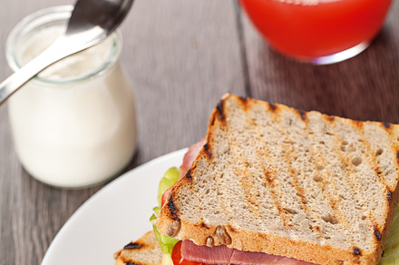 Fresh Sandwiches Breakfast Meal Featuring Bacon Bread And Breakfast preview 4