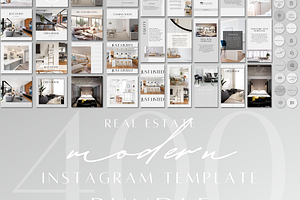 400 Real Estate Social Media Bundle