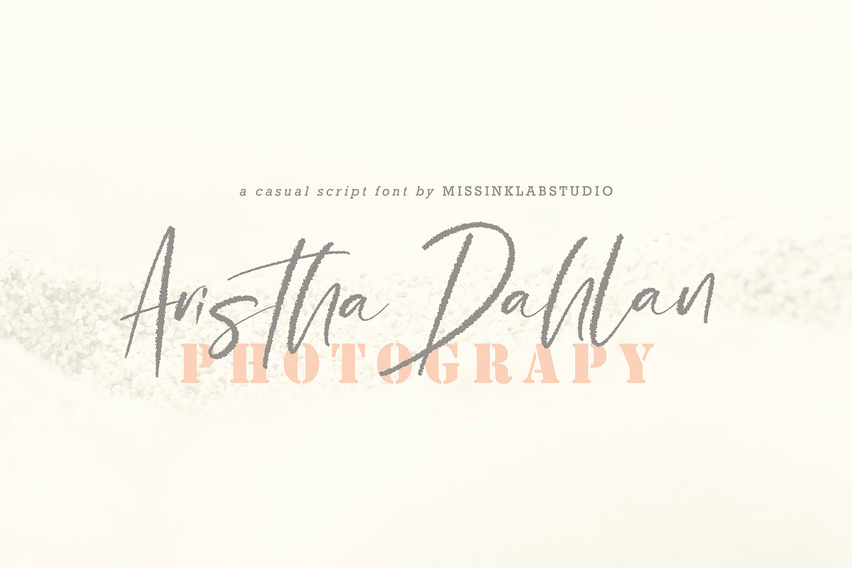Puthisha Black Friday, a Script Font by pineungtype (Photo 7 of 9)