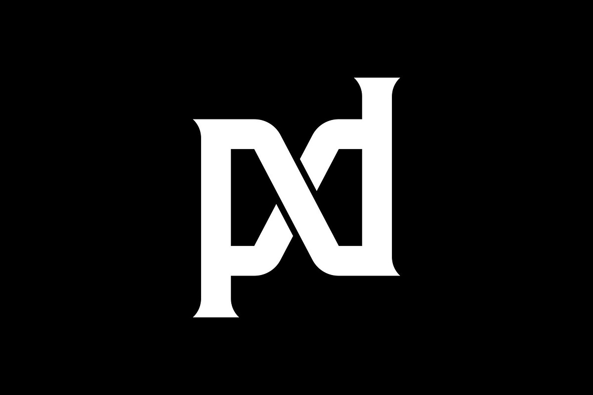 Letter PD Logo, a Branding & Logo Template by Buqancreative (Photo 2 of 4)