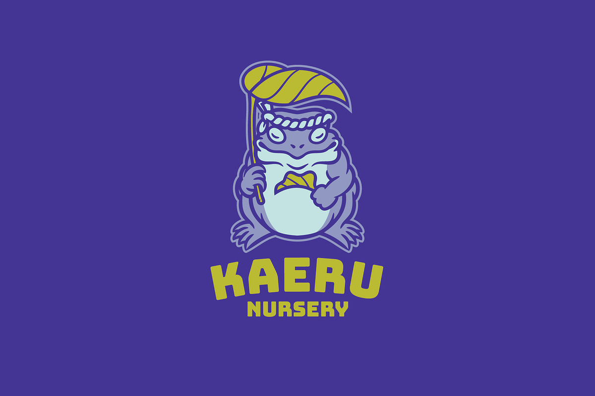 Kaeru Nursery Logo Template, a Branding & Logo Template by Kreasi Malam (Photo 1 of 4)