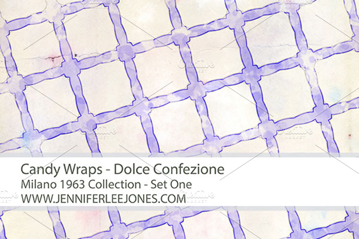 Candy Wraps Milano 1963 Pattern preview 4