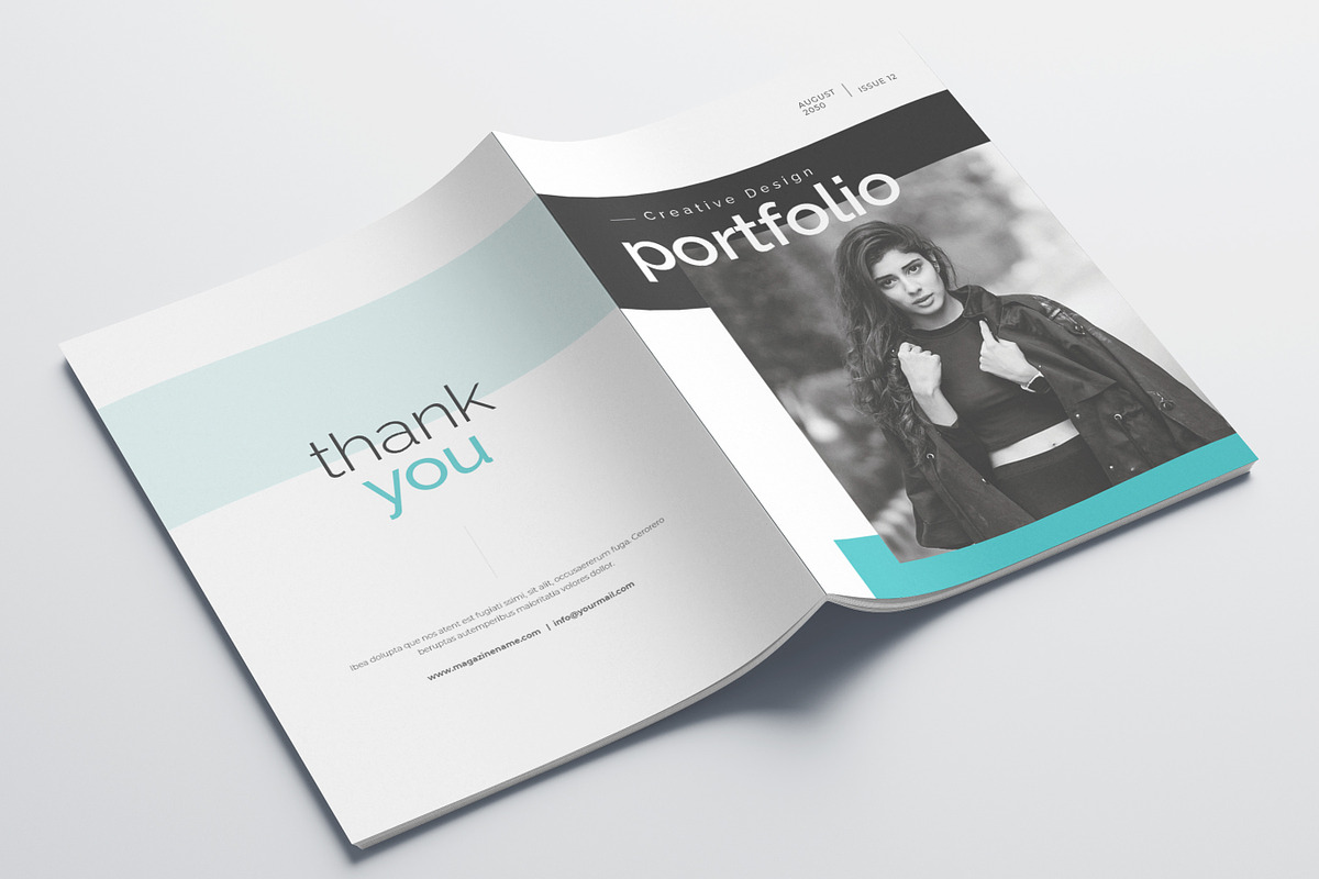 Company Portfolio Template | Canva, a Brochure Template by DesVert (Photo 3 of 6)
