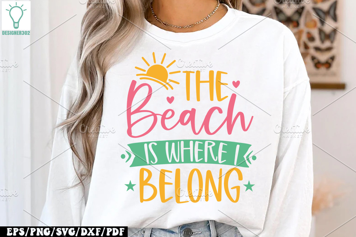 Summer SVG Bundle, Beach SVG, a Graphic by Designer302 (Photo 26 of 31)