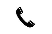 Phone Call Receiver Minimal Icon, an Icon by musafir_fashion (Thumbnail 4 of 10)