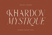Khardov Mystique Modern Serif, a Serif Font by Letterena Studios (Thumbnail 1 of 15)