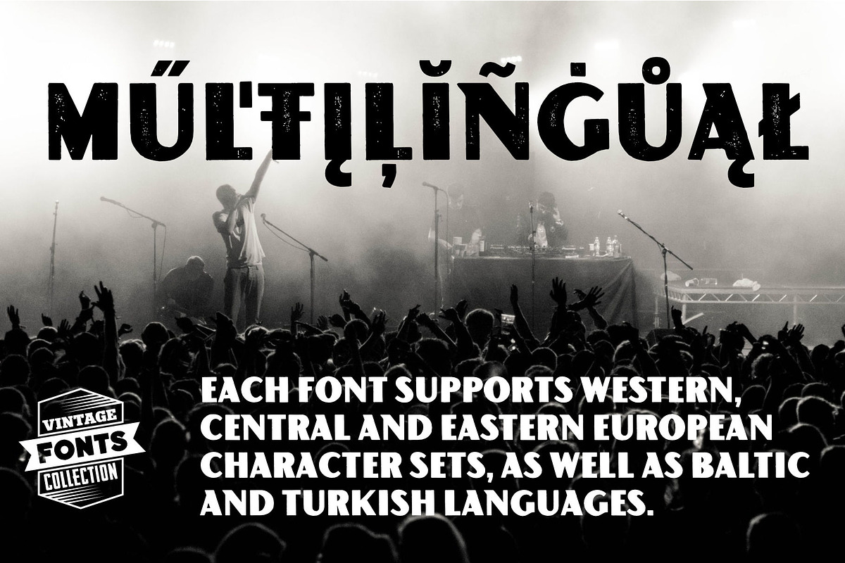 Ogar - 2 vintage fonts preview 4