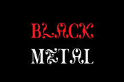 Slipknot, a Blackletter Font by WisnoetypeCo (Thumbnail 2 of 9)