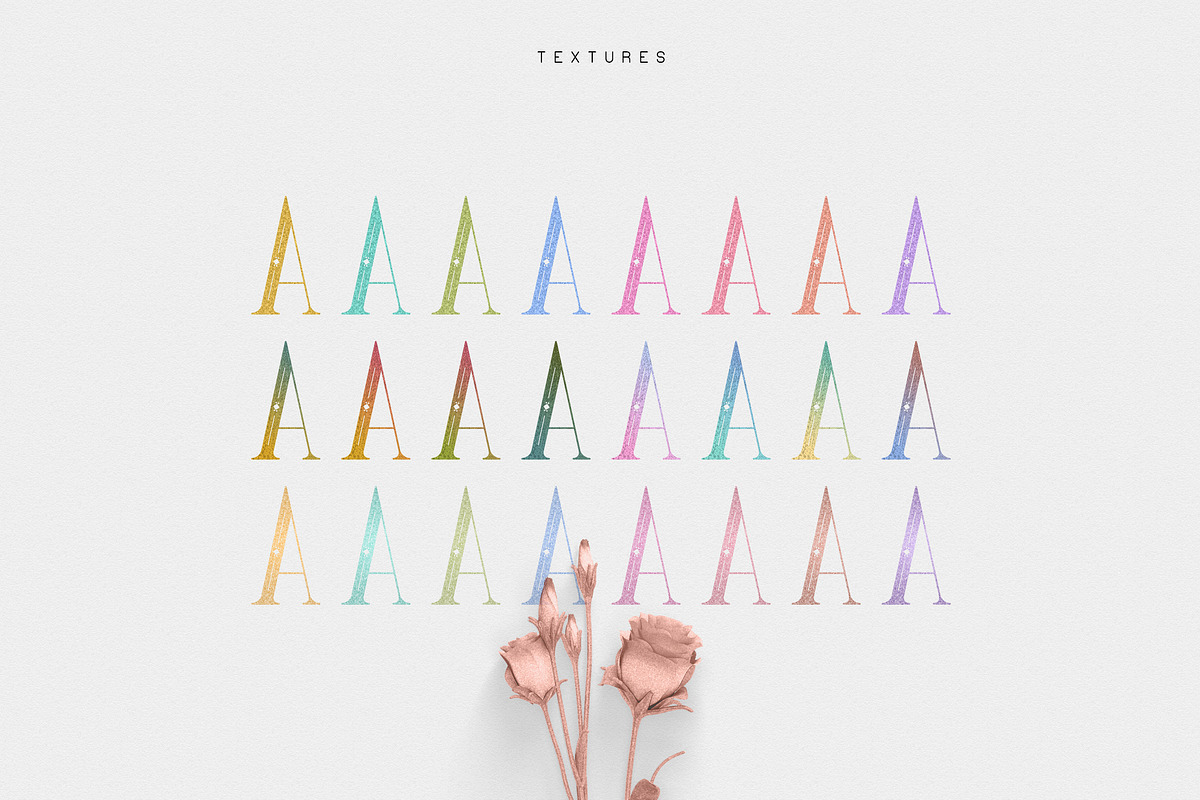 Desislava Luxurious Typeface + Bonus, a Serif Font by VP Fonts (Photo 10 of 11)