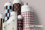 Hearth: Autumn-Winter Patterns, a Pattern Graphic by Purple (Thumbnail 11 of 11)