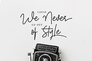 Shutter Stone - Signature Script, a Script Font by Sarid Ezra (Thumbnail 8 of 9)