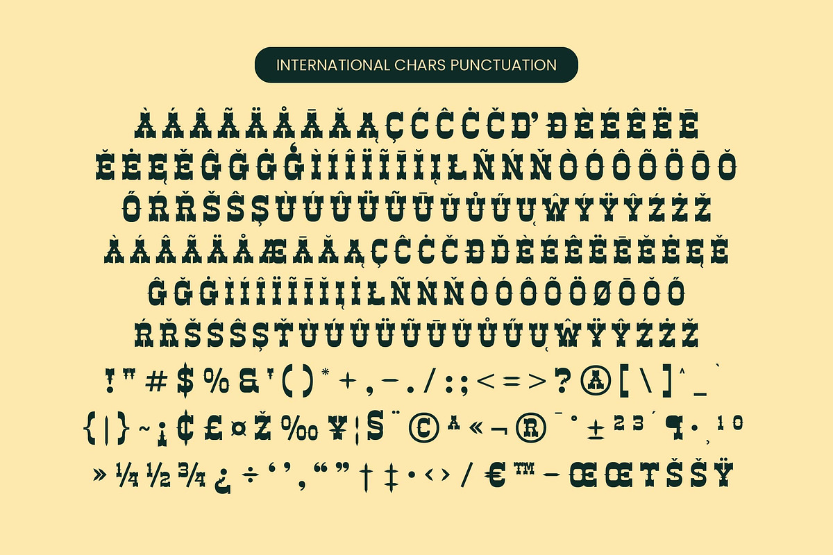 Ankara Trave Vintage Display Font, a Slab Serif Font by timelesstype.co (Photo 14 of 15)