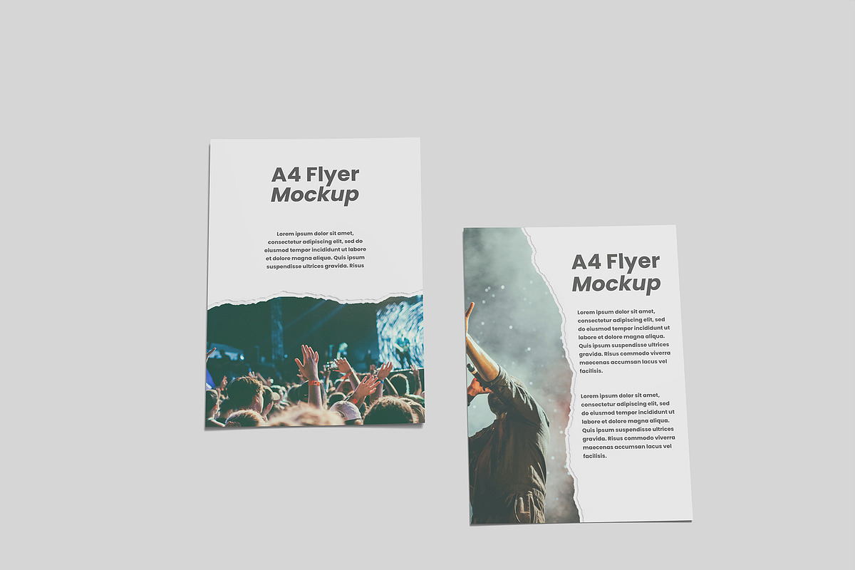 Minimalist Flyer Mockup, a Flyer Template by Rendemporium (Photo 6 of 7)