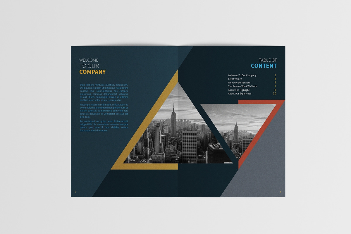 A5 Company Profile, a Brochure Template by BoriesBechker (Photo 3 of 8)